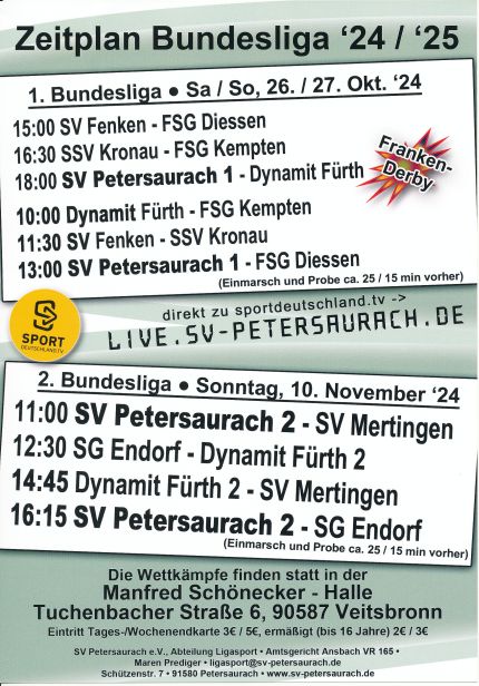 Flyer Petersaurach 2024 Hinten